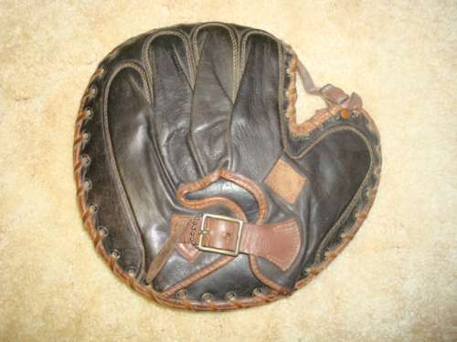 Spalding Catchers Mitt Back
